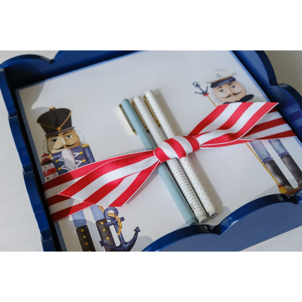 The Blue Pattern Pen Set (Set of 3)