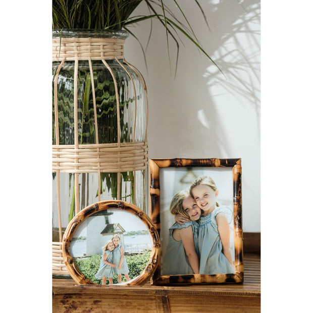 Bamboo Knot Photo Frame
