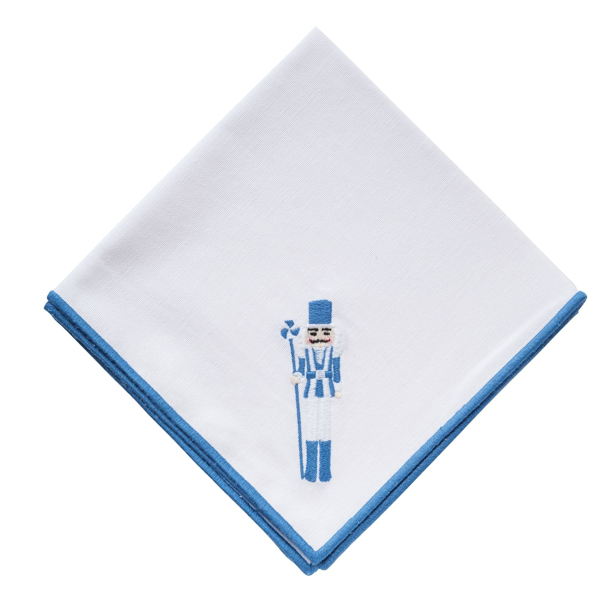 Blue Nutcracker Napkin - Set of 4