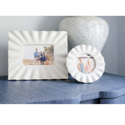 Ruffle Round Photo Frame – Cailini Coastal