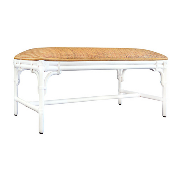 Coskata Rattan Bench