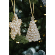 Pearl Clamrose Shell Tree Ornament
