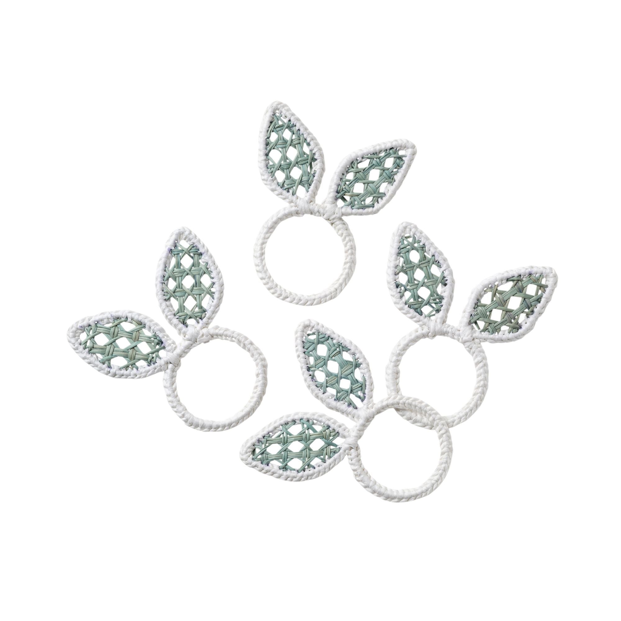 Woven Bunny Napkin Rings