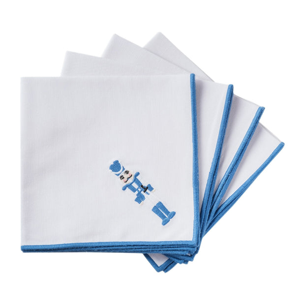 Cailíní Coastal Blue Nutcracker Napkin - Set of 4