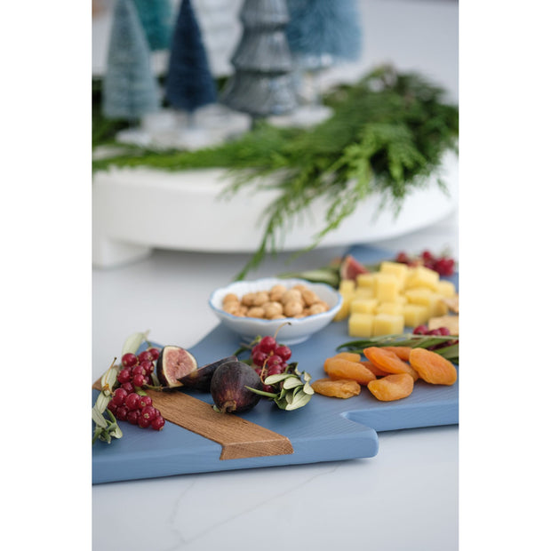 O Christmas Tree Charcuterie Board - French Blue