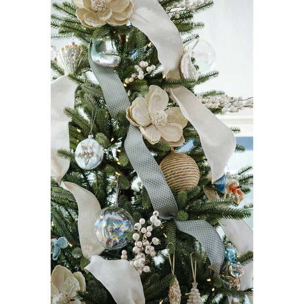 Jeweled Blue Whale Ornament