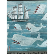 Whale Party Original Painting