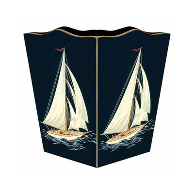 Sailboat Waste Basket