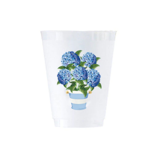 Blooming Hydrangea Shatterproof Cups