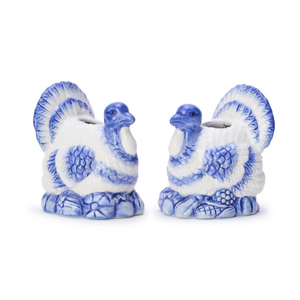 Turkey Taper Holders - Set of 2