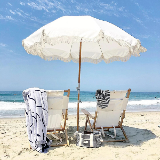 Beach Umbrella - Antique White
