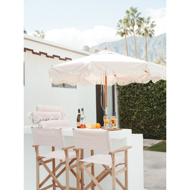 Patio Umbrella - Pink Stripe
