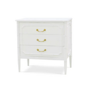 Monaco 3 Drawer Nightstand