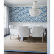 Endless Summer Hydrangea Paperweave Wallcovering