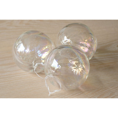 Iridescent Bubble Ornament - Set of 3