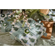 Blue Christmas Tree Gift Wrap Roll