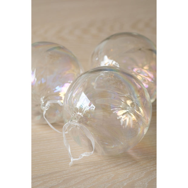 Iridescent Bubble Ornament - Set of 3