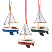 Sail Away Ornament - Set of 3