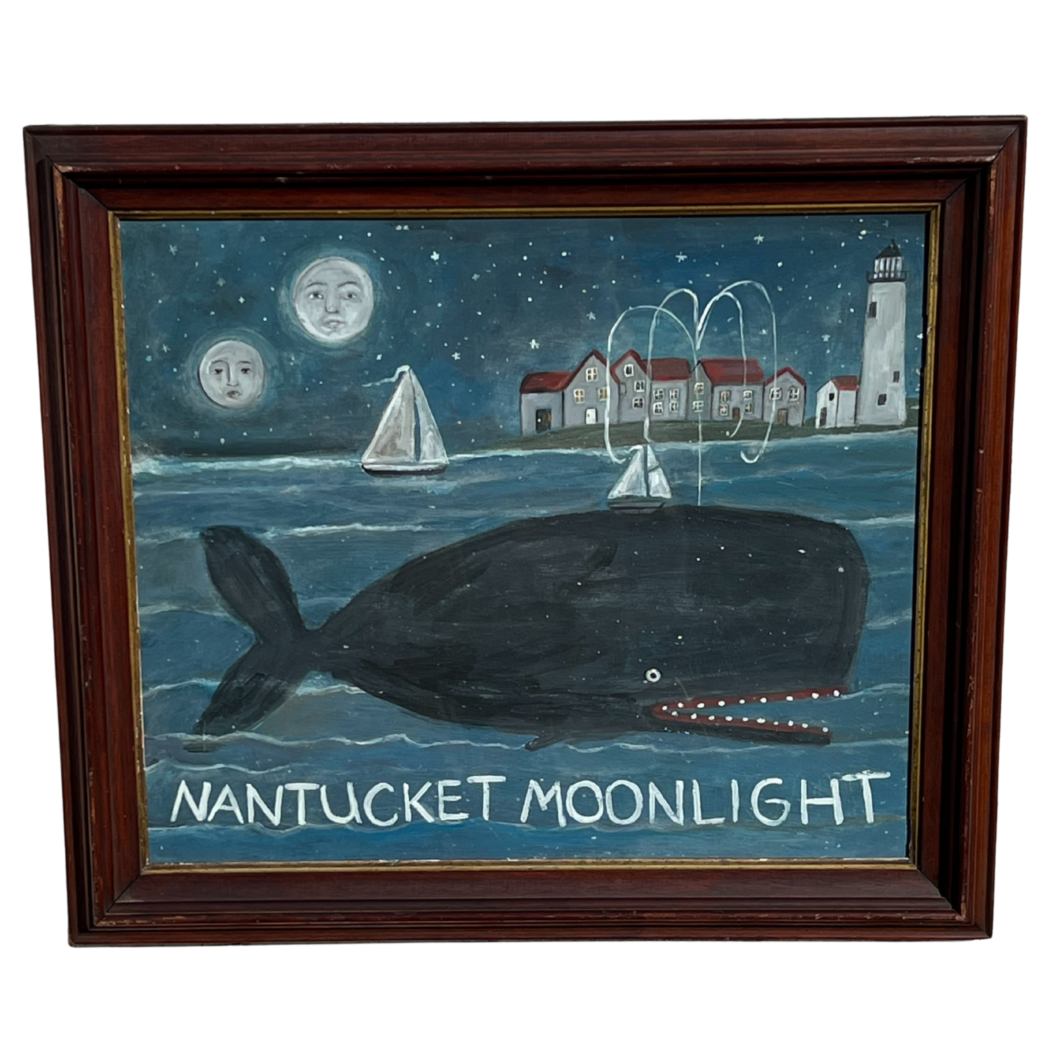 Nantucket Moonlight Original Painting