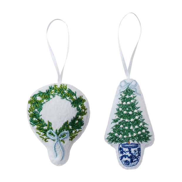 Chinoiseirie Christmas Tree Bauble Ornament