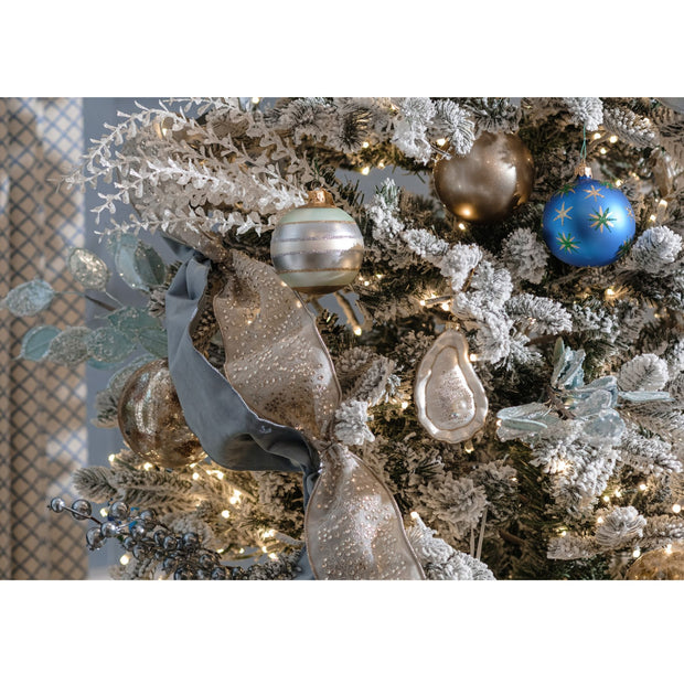 Christmas Star Glass Ornament