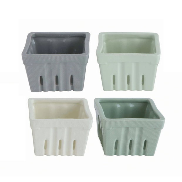 Coastal Hues Berry Basket - Set of 4