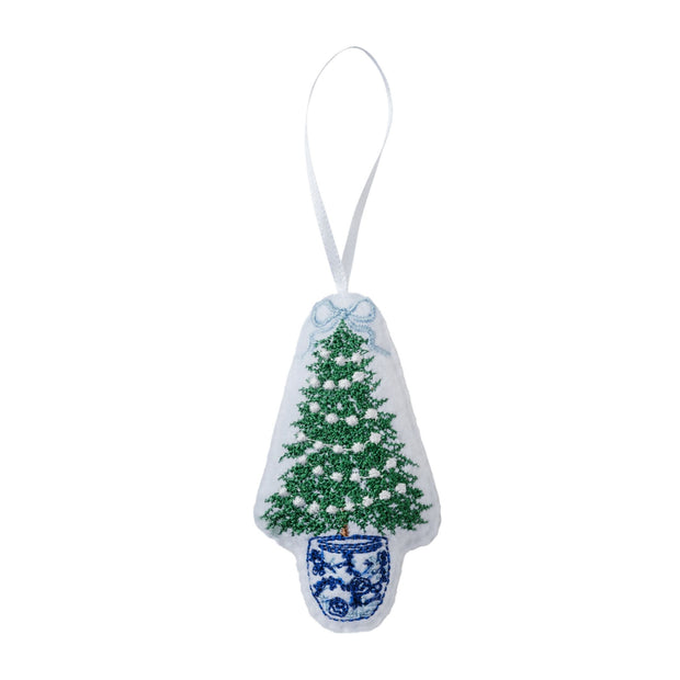 Chinoiseirie Christmas Tree Bauble Ornament