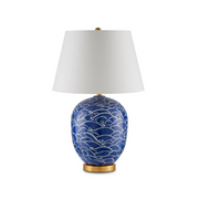 Nami Blue Table Lamp