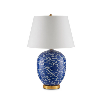 Nami Blue Table Lamp