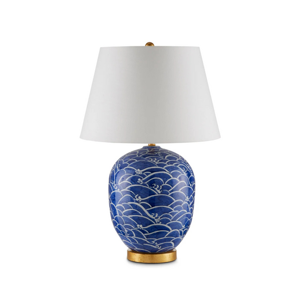 Nami Blue Table Lamp