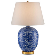 Nami Blue Table Lamp