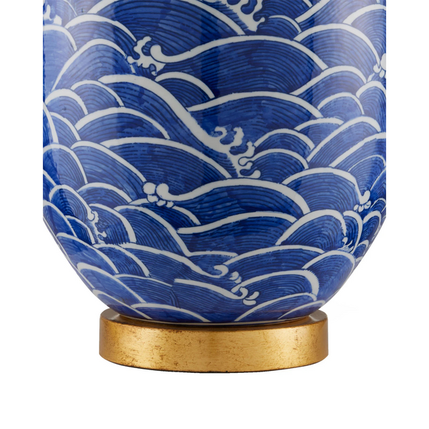 Nami Blue Table Lamp