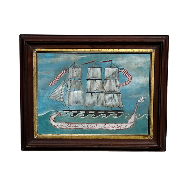 A Ship Called Liberty Original Painting