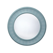 Catalina Faux Shagreen Mirror - Blue