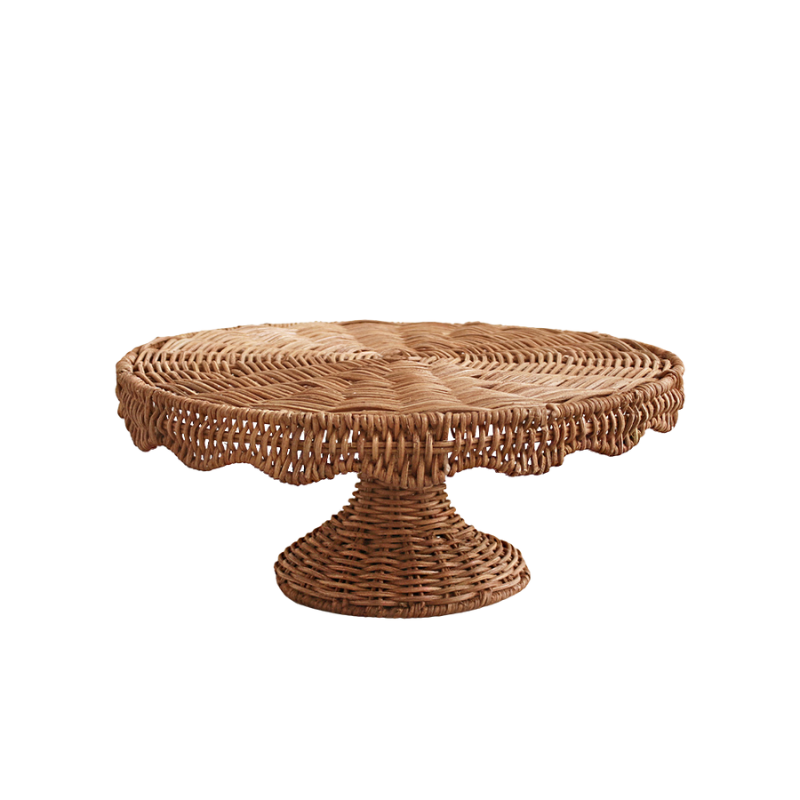 Wicker Natural Cake Servers Wicker Natural Cake Servers