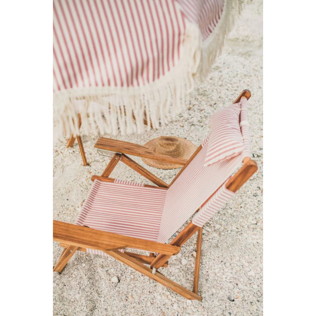 Tommy Beach Chair - Pink Stripe