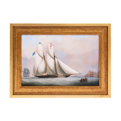 Antique Ship Framed Art