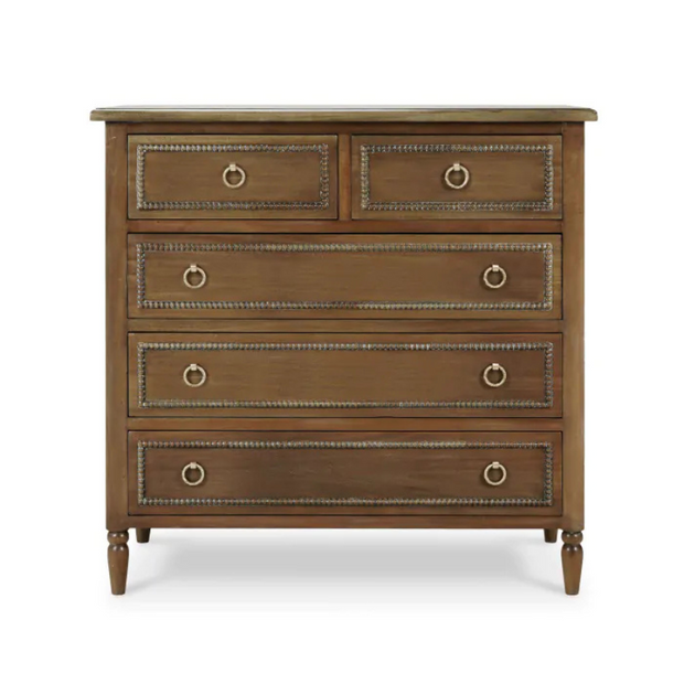 Deauville 5 Drawer Tall Dresser