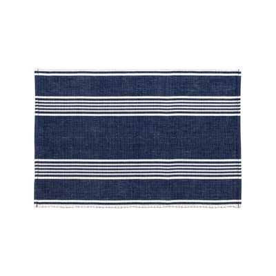 Sailor Stripe Indigo Placemat - Set of 4