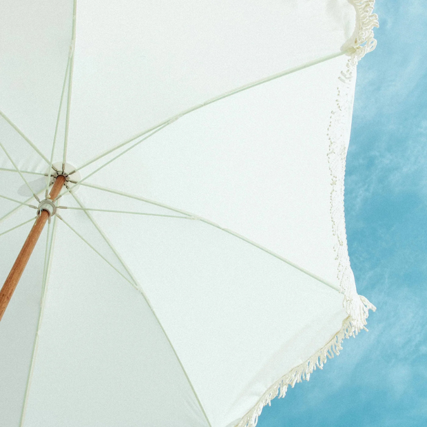 Beach Umbrella - Antique White
