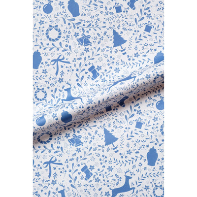 Christmas Toile Gift Wrap