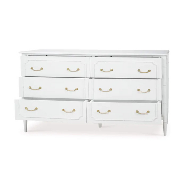 Monaco 6 Drawer Dresser