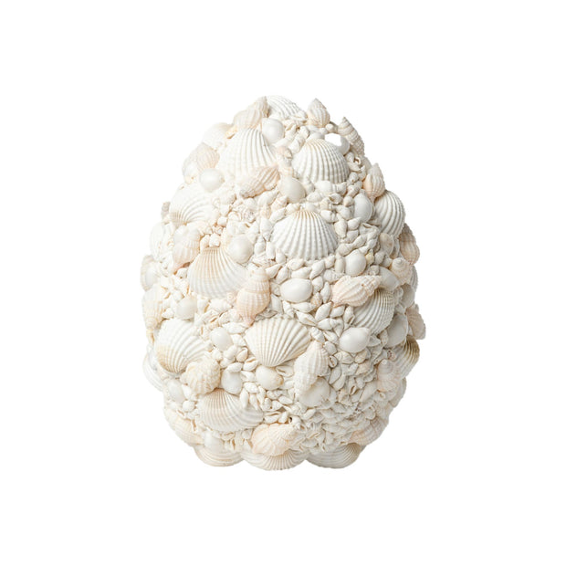 Natural Shell Decorative Egg