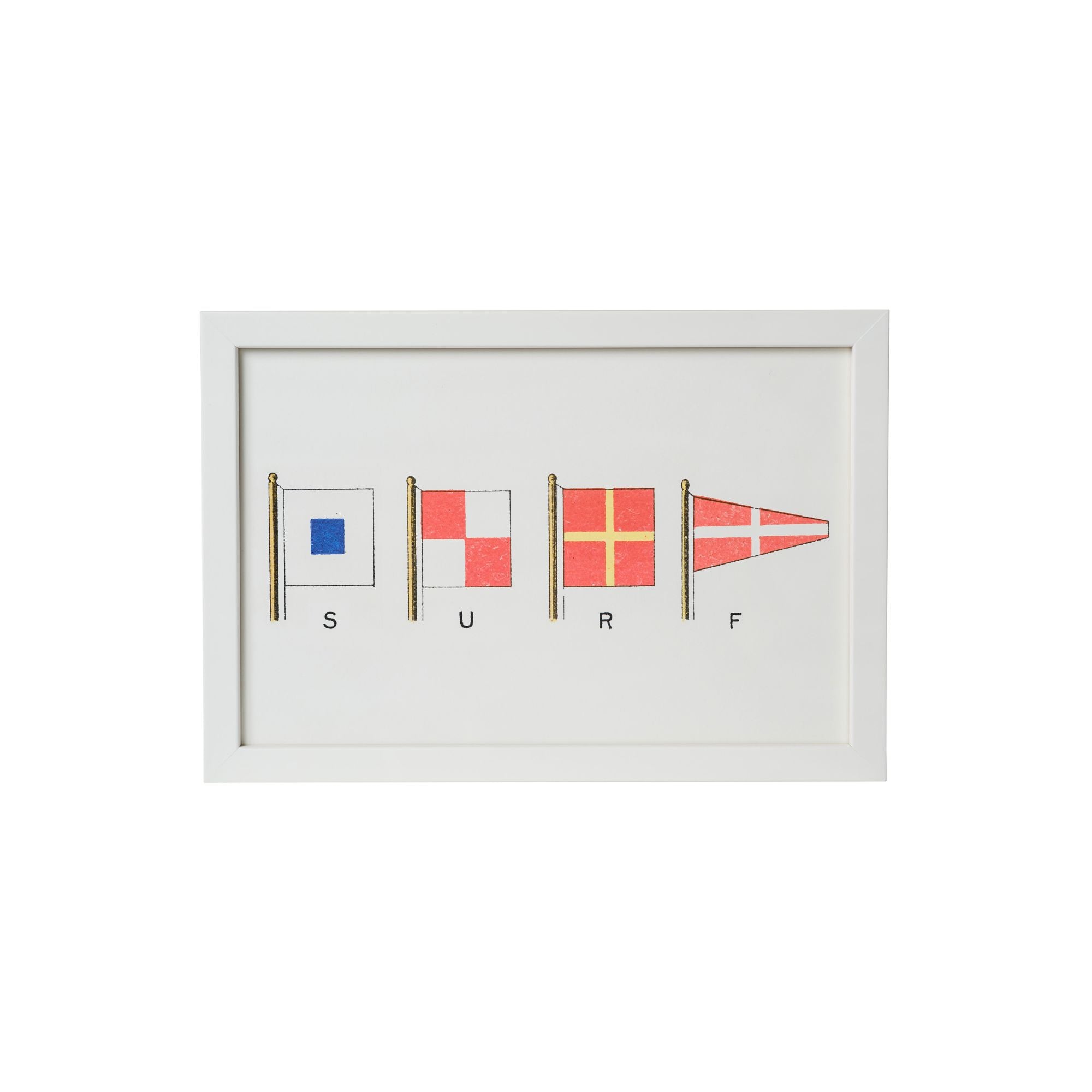 Signal Code Framed Art - SURF