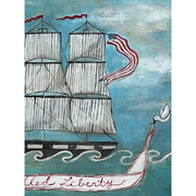 A Ship Called Liberty Original Painting
