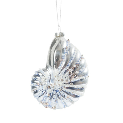 Jeweled Nautilus Shell Ornament