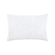 Hand Stitched Light Indigo Quilt & Shams by John Robshaw