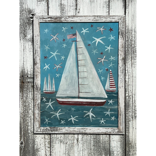 Starfish Sky Original Painting