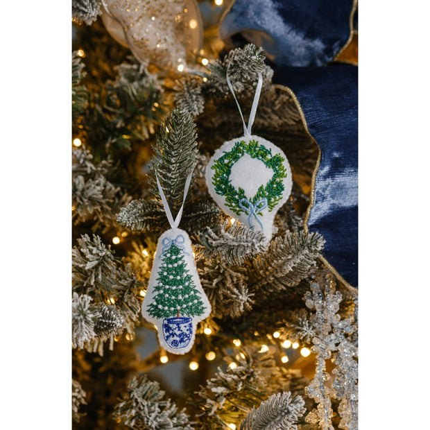 Chinoiseirie Christmas Tree Bauble Ornament