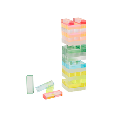 Lucite Jenga